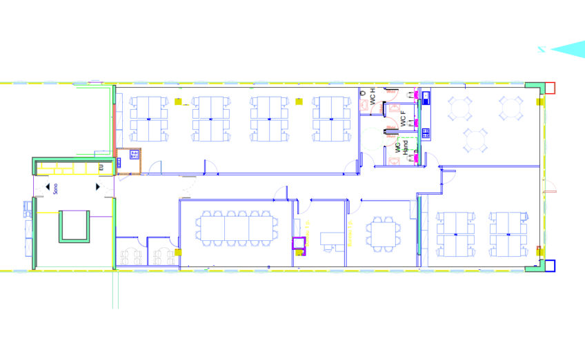 A LOUER – GUIPAVAS – Kergonan / Froutven – BUREAUX DE 360 M2 - 1733