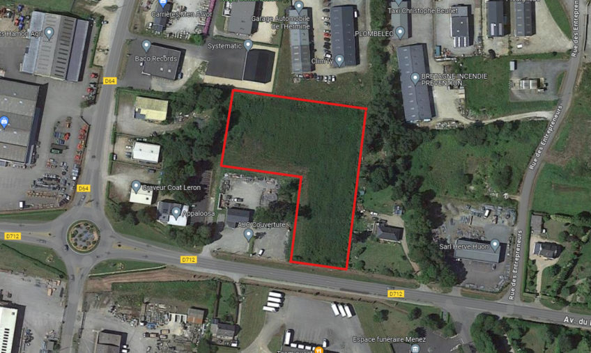 Terrain  7193 m2 - 1625