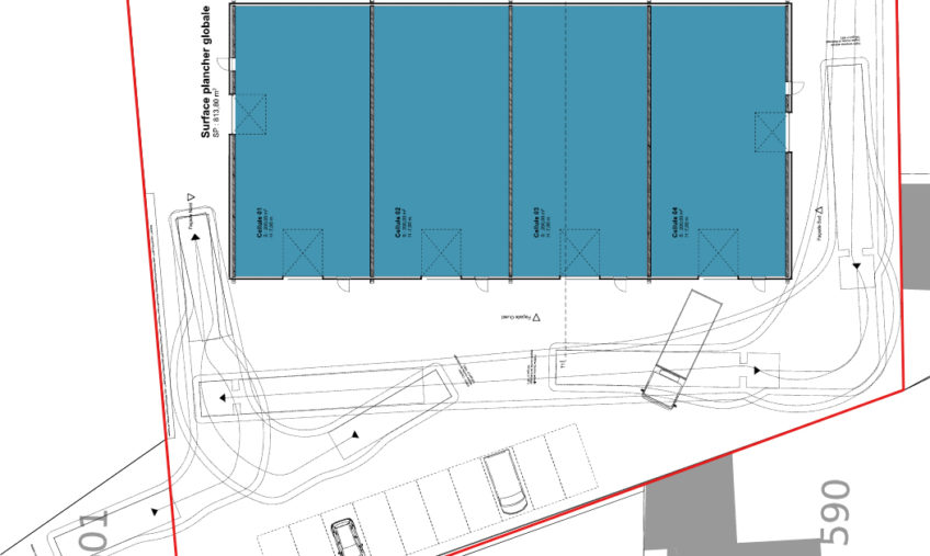 Local d&rsquo;activité Brest 800 m2 - 1705