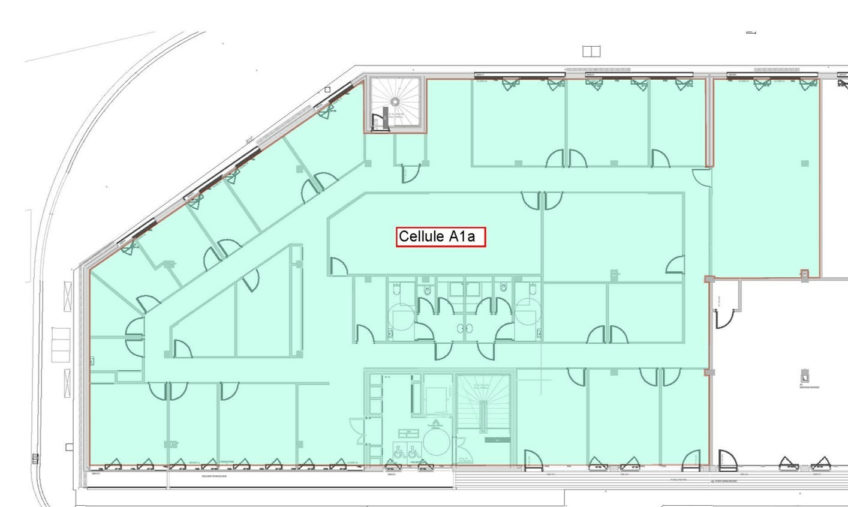 A VENDRE – BREST PORT DE COMMERCE  – BUREAUX DE 768 M2 - 1727
