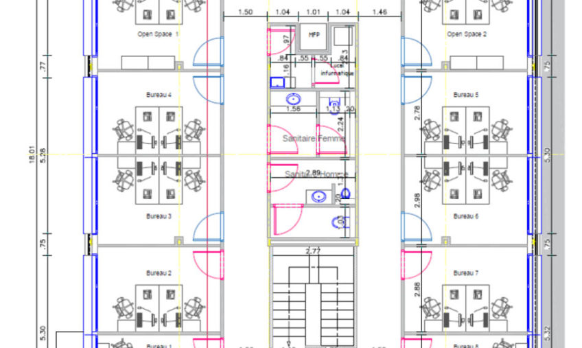 A LOUER – GOUESNOU KERGARADEC – BUREAUX AVEC SHOWROOM DE 340 M² - 1750