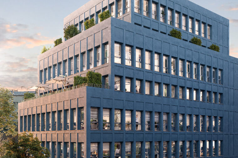 A VENDRE / A LOUER – HYPER CENTRE BREST – BUREAUX NEUFS 1218 M² - 1196