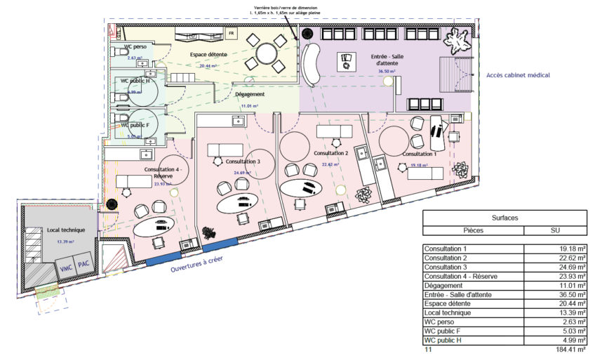 A VENDRE – BREST CENTRE-VILLE – BUREAUX DE 198 M² - 1674