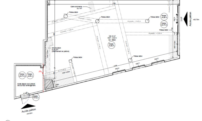 A VENDRE – BREST CENTRE-VILLE – BUREAUX DE 198 M² - 1674