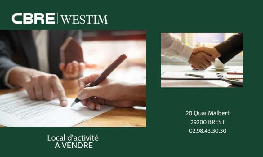 LOCAL ACTIVITE PROXIMITE BREST A LOUER - 1405