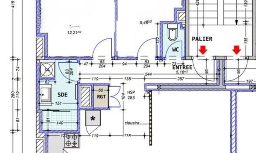 A LOUER – BREST PORT DE COMMERCE – BUREAUX 60 M2 - 1486