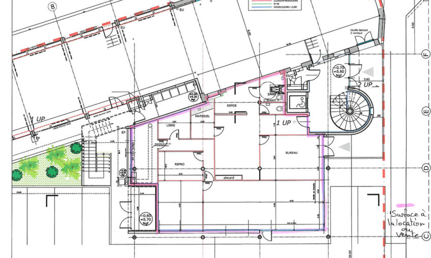 A VENDRE – BREST PORT DE COMMERCE – LOCAL PROFESSIONNEL DE 156 M² - 1917