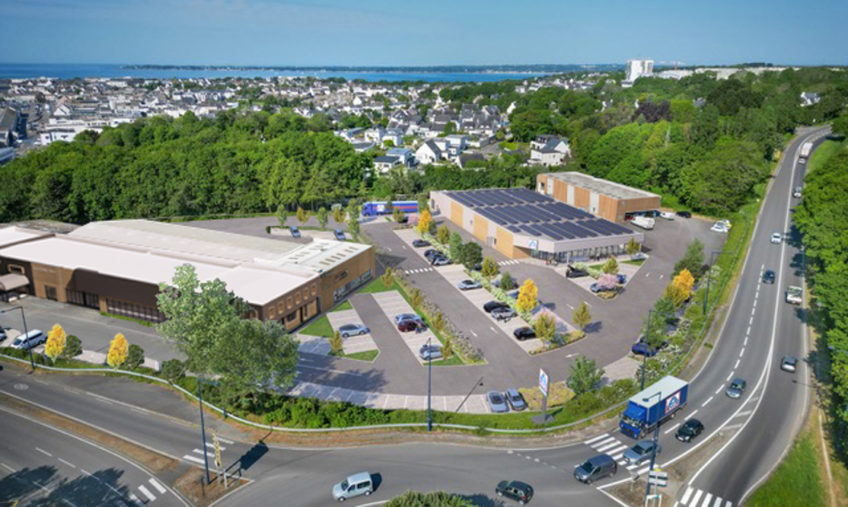 A LOUER – CONCARNEAU – BUREAUX DE 446 M² AVEC VITRINE - 1990