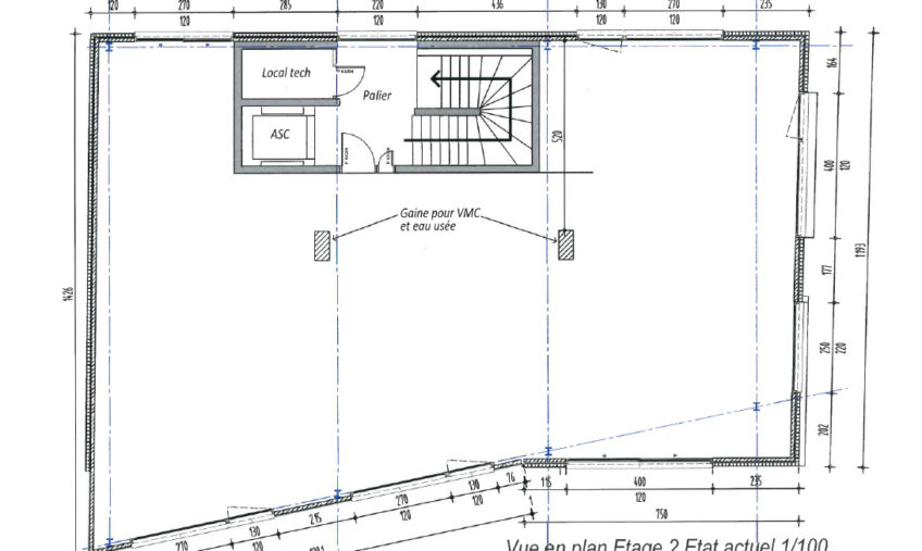 A LOUER – LANDIVISIAU – BUREAUX 200 M² - 1991